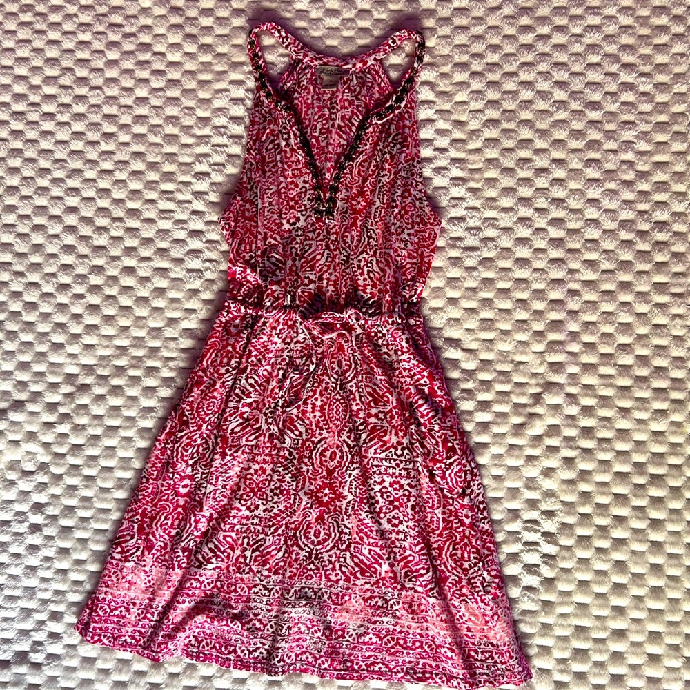 Pink mini dress Lucky brand🍀 live in love